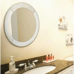 Camden Isle Brooks 31.5 In. X 31.5 In. Casual Round Classic Accent Mirror Lighting & Mirrors Gold 7 Camden Isle Brooks 31.5 In. X 31.5 In. Casual Round Classic Accent Mirror Lighting & Mirrors Gold -Western Chief shop unnamed file 310
