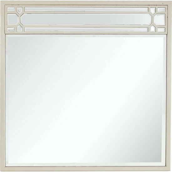 Camden Isle Aubrey 36 In. X 36 In. Casual Square Framed Classic Accent Mirror Lighting & Mirrors Champagne 1 Camden Isle Aubrey 36 In. X 36 In. Casual Square Framed Classic Accent Mirror Lighting & Mirrors Champagne