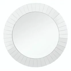 Camden Isle Daylight 35.375 In. X 35.375 In. Casual Round Classic Accent Mirror Lighting & Mirrors