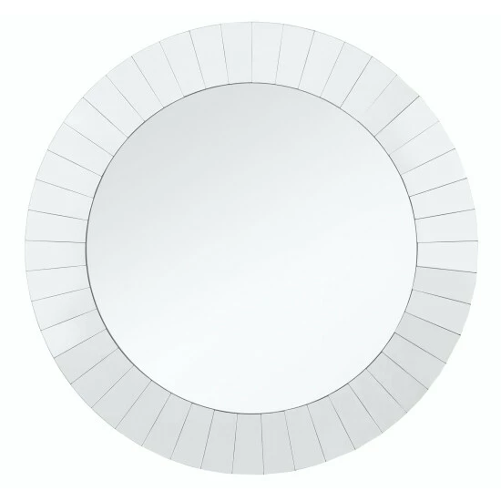 Camden Isle Daylight 35.375 In. X 35.375 In. Casual Round Classic Accent Mirror Lighting & Mirrors