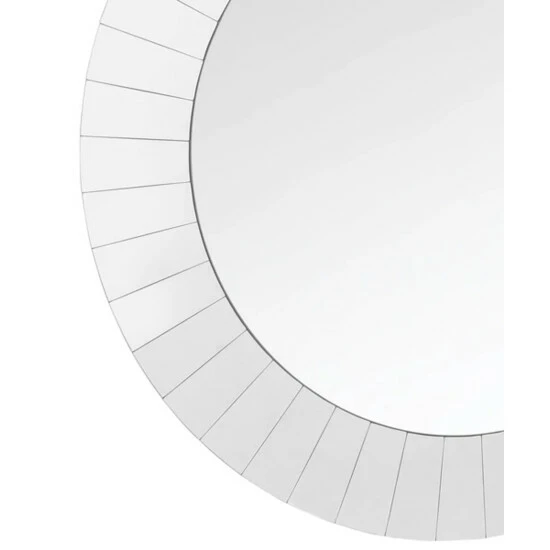 Camden Isle Daylight 35.375 In. X 35.375 In. Casual Round Classic Accent Mirror Lighting & Mirrors - Image 3