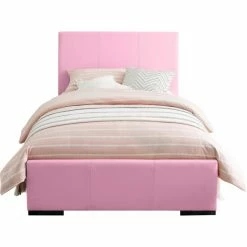 Camden Isle Hindes Pink Platform Bed Furniture