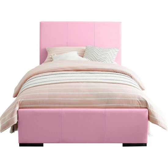 Camden Isle Hindes Pink Platform Bed Furniture