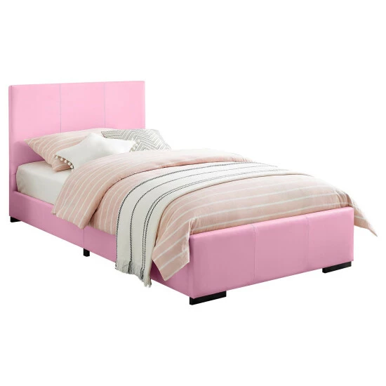 Camden Isle Hindes Pink Platform Bed Furniture - Image 2