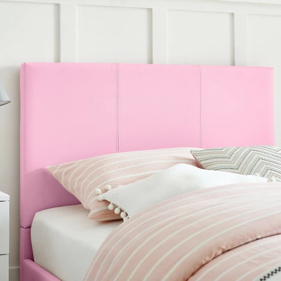 Camden Isle Hindes Pink Platform Bed Furniture - Image 4