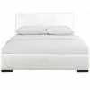 Camden Isle Hindes White Platform Bed Furniture