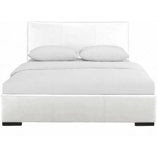 Camden Isle Hindes White Platform Bed Furniture