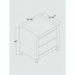 Camden Isle Hindes Upholstered Platform Bed With 2 Nightstands Furniture 9 Camden Isle Hindes Upholstered Platform Bed With 2 Nightstands Furniture -Western Chief shop unnamed file 36