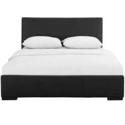 Camden Isle Hindes Black Platform Bed Furniture