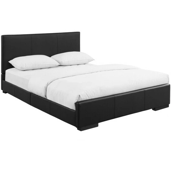 Camden Isle Hindes Black Platform Bed Furniture 2 Camden Isle Hindes Black Platform Bed Furniture - Image 2
