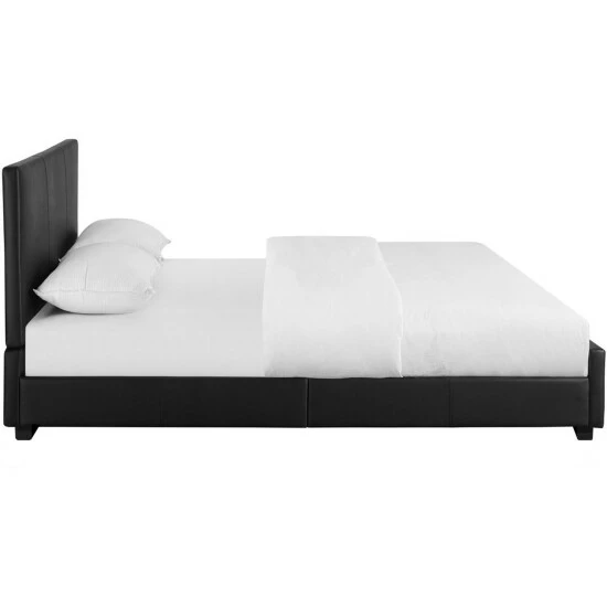 Camden Isle Hindes Black Platform Bed Furniture 3 Camden Isle Hindes Black Platform Bed Furniture - Image 3