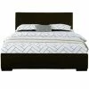 Camden Isle Abbey Black Platform Bed Furniture