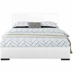 Camden Isle Platform Bed - Abbey White Furniture