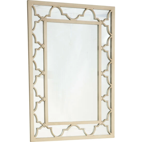 Camden Isle Arielle 30.8 In. X 44 In. Casual Rectangle Framed Classic Accent Mirror Lighting & Mirrors Champagne 2 Camden Isle Arielle 30.8 In. X 44 In. Casual Rectangle Framed Classic Accent Mirror Lighting & Mirrors Champagne - Image 2