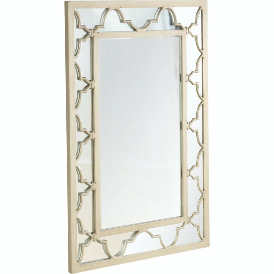 Camden Isle Arielle 30.8 In. X 44 In. Casual Rectangle Framed Classic Accent Mirror Lighting & Mirrors Champagne 3 Camden Isle Arielle 30.8 In. X 44 In. Casual Rectangle Framed Classic Accent Mirror Lighting & Mirrors Champagne - Image 3