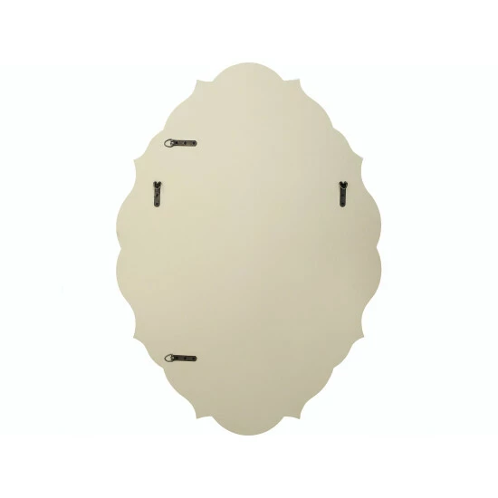 Camden Isle Eleanor 30 In. X 42 In. Casual Oval Framed Classic Accent Mirror Lighting & Mirrors Champagne