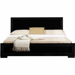 Camden Isle Trent Black Platform Bed Furniture
