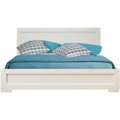 Camden Isle Oxford White Platform Bed Furniture