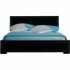 Camden Isle Oxford Black Platform Bed Furniture