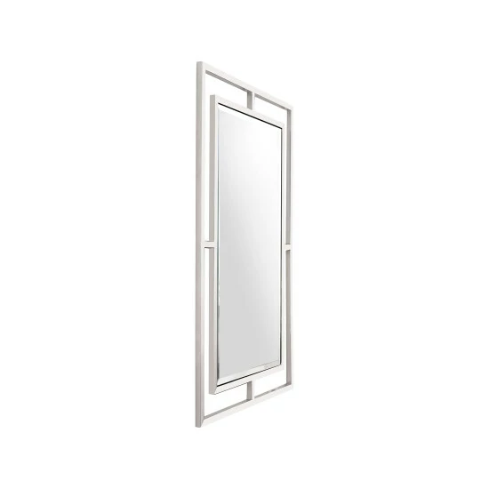 Camden Isle Addisson Casual Rectangle Framed Floating Accent Mirror Lighting & Mirrors Silver 3 Camden Isle Addisson Casual Rectangle Framed Floating Accent Mirror Lighting & Mirrors Silver - Image 3
