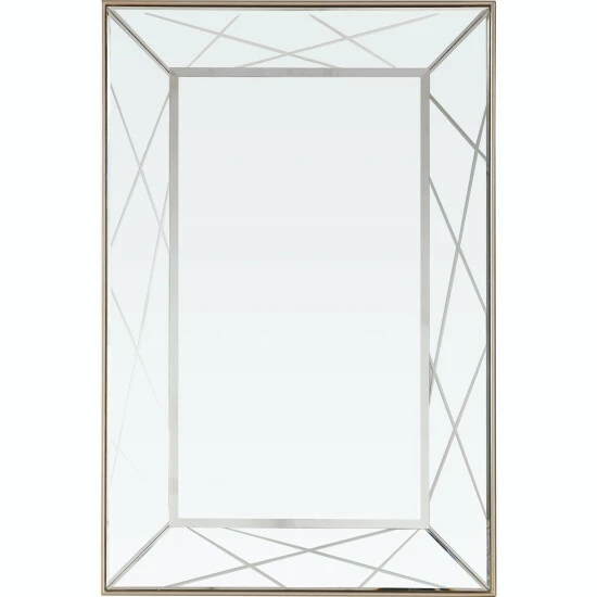 Camden Isle Insley 28.4" X 42.6" Casual Rectangle Framed Classic Accent Mirror Lighting & Mirrors Champagne 1 Camden Isle Insley 28.4" X 42.6" Casual Rectangle Framed Classic Accent Mirror Lighting & Mirrors Champagne