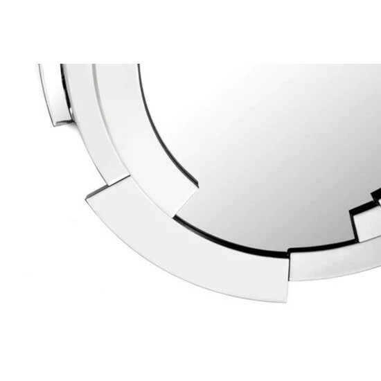 Camden Isle Expanse 31.5 In. X 31.5 In. Casual Round Classic Accent Mirror Lighting & Mirrors Clear - Image 4