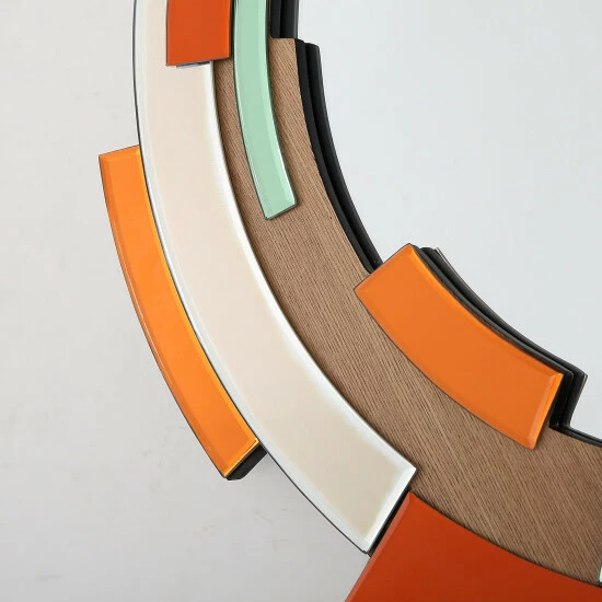 Camden Isle Seldom Seen 31.5" X 31.5" Casual Round Framed Classic Accent Mirror Lighting & Mirrors Multi 3 Camden Isle Seldom Seen 31.5" X 31.5" Casual Round Framed Classic Accent Mirror Lighting & Mirrors Multi - Image 3
