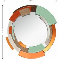 Camden Isle Seldom Seen 31.5" X 31.5" Casual Round Framed Classic Accent Mirror Lighting & Mirrors Multi 10 Camden Isle Seldom Seen 31.5" X 31.5" Casual Round Framed Classic Accent Mirror Lighting & Mirrors Multi -Western Chief shop unnamed file 628