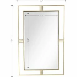 Camden Isle Daria 32 In. X 48 In. Casual Rectangle Framed Floating Accent Mirror Lighting & Mirrors 10 Camden Isle Daria 32 In. X 48 In. Casual Rectangle Framed Floating Accent Mirror Lighting & Mirrors -Western Chief shop unnamed file 658