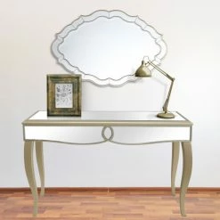 Camden Isle Eleanor 47.6 In. Champagne Rectangle Glass Console Table Coffee & Side Tables 11 Camden Isle Eleanor 47.6 In. Champagne Rectangle Glass Console Table Coffee & Side Tables -Western Chief shop unnamed file 683