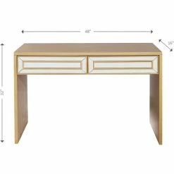 Camden Isle Virginia 48" Antique Gold Rectangle Glass Console Table Coffee & Side Tables 10 Camden Isle Virginia 48" Antique Gold Rectangle Glass Console Table Coffee & Side Tables -Western Chief shop unnamed file 688