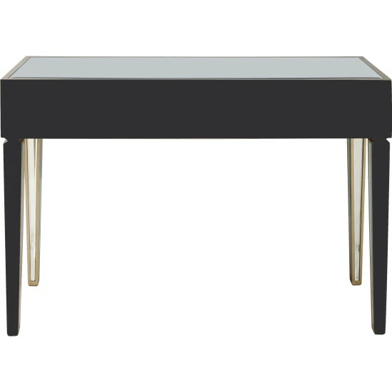 Camden Isle Arielle 48 In. Champagne Rectangle Glass Console Table Coffee & Side Tables 4 Camden Isle Arielle 48 In. Champagne Rectangle Glass Console Table Coffee & Side Tables - Image 4