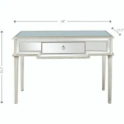 Camden Isle Morgan 48 In. Silver Rectangle Glass Console Table Coffee & Side Tables 10 Camden Isle Morgan 48 In. Silver Rectangle Glass Console Table Coffee & Side Tables -Western Chief shop unnamed file 800