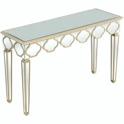 Camden Isle Yasmina 47.25" Rectangle Glass Console Table - Antique Silver Coffee & Side Tables 7 Camden Isle Yasmina 47.25" Rectangle Glass Console Table - Antique Silver Coffee & Side Tables -Western Chief shop unnamed file 804