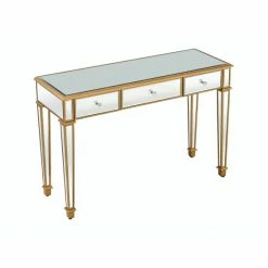 Camden Isle Cameron 47.25 In. Gold Rectangle Glass Console Table Coffee & Side Tables 8 Camden Isle Cameron 47.25 In. Gold Rectangle Glass Console Table Coffee & Side Tables -Western Chief shop unnamed file 860