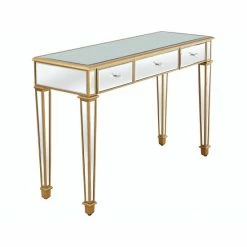 Camden Isle Cameron 47.25 In. Gold Rectangle Glass Console Table Coffee & Side Tables 9 Camden Isle Cameron 47.25 In. Gold Rectangle Glass Console Table Coffee & Side Tables -Western Chief shop unnamed file 861
