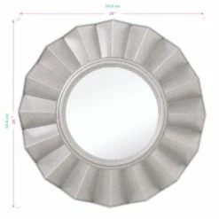 Camden Isle Accordion 20" X 20" Casual Round Classic Accent Mirror Lighting & Mirrors Silver 7 Camden Isle Accordion 20" X 20" Casual Round Classic Accent Mirror Lighting & Mirrors Silver -Western Chief shop unnamed file 89