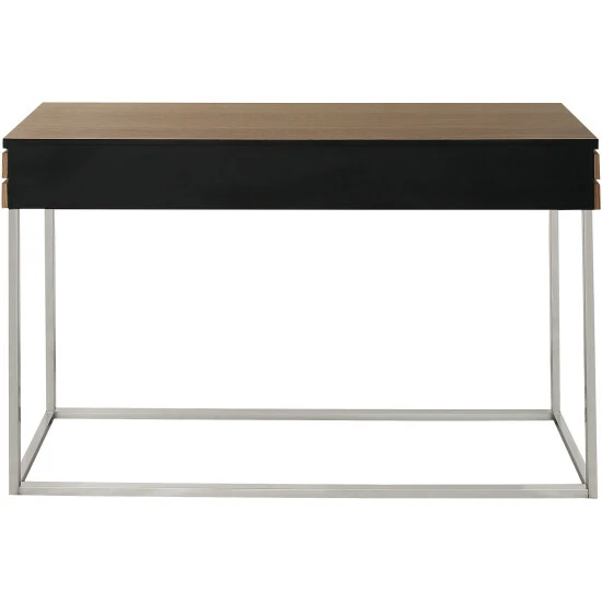 Camden Isle Barnes 47.2 In. Brown Rectangle Glass Console Table Coffee & Side Tables 4 Camden Isle Barnes 47.2 In. Brown Rectangle Glass Console Table Coffee & Side Tables - Image 4