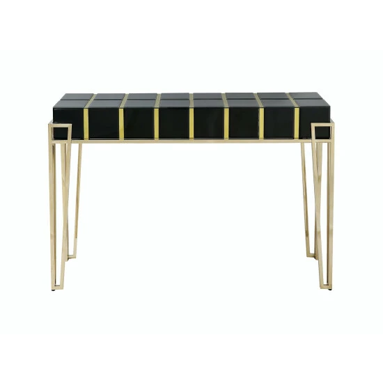Camden Isle Tuxedo Black Rectangle Glass Console Table Coffee & Side Tables 1 Camden Isle Tuxedo Black Rectangle Glass Console Table Coffee & Side Tables