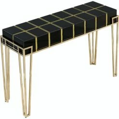 Camden Isle Tuxedo Black Rectangle Glass Console Table Coffee & Side Tables 9 Camden Isle Tuxedo Black Rectangle Glass Console Table Coffee & Side Tables -Western Chief shop unnamed file 939