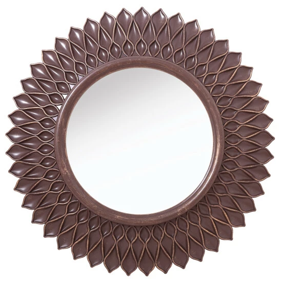 Camden Isle Stamford 22" X 22" Casual Round Classic Accent Mirror Lighting & Mirrors Bronze 1 Camden Isle Stamford 22" X 22" Casual Round Classic Accent Mirror Lighting & Mirrors Bronze