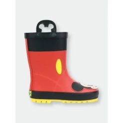 Western Chief Kids Mickey Mouse Rain Boots Apparel Red