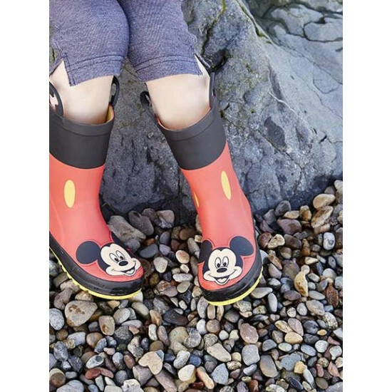 Western Chief Kids Mickey Mouse Rain Boots Apparel Red 7 Western Chief Kids Mickey Mouse Rain Boots Apparel Red - Image 7