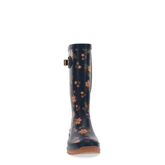 Western Chief Women's Country Bloom Tall Boot - Navy Boots 6 Western Chief Women's Country Bloom Tall Boot - Navy Boots - Image 6